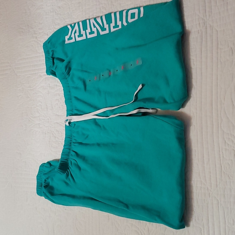 Victoria's Secret PINK Classic Joggers, Size S, Teal - Picture 3 of 10